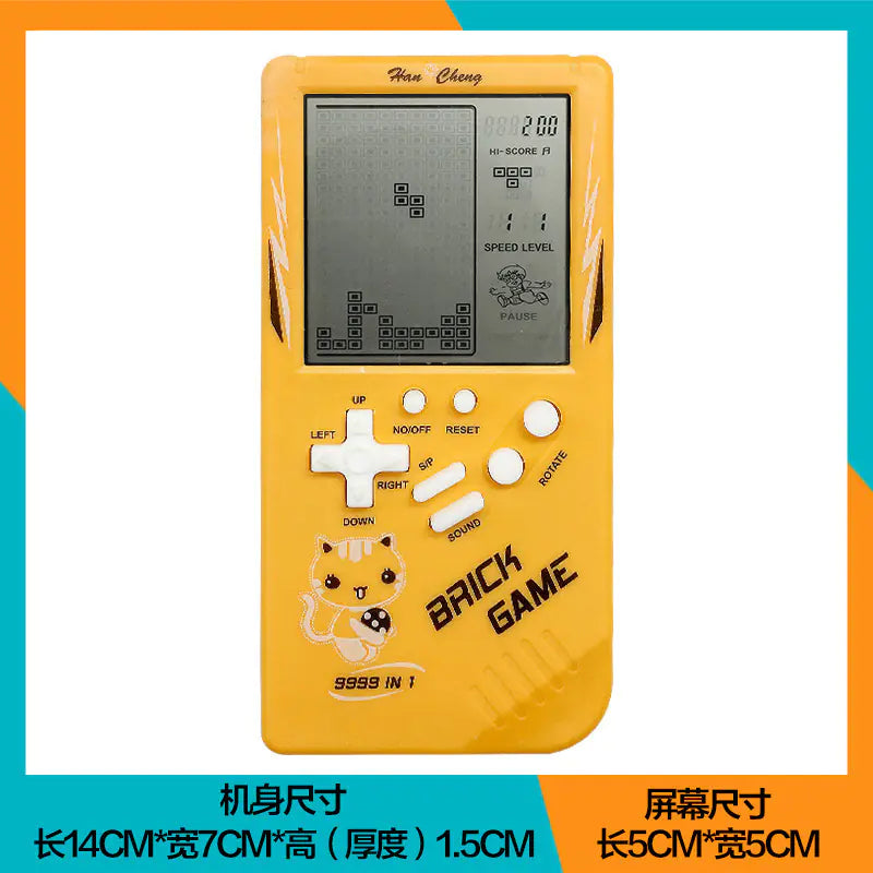 Classic Tetris Handheld Game Console for Kids