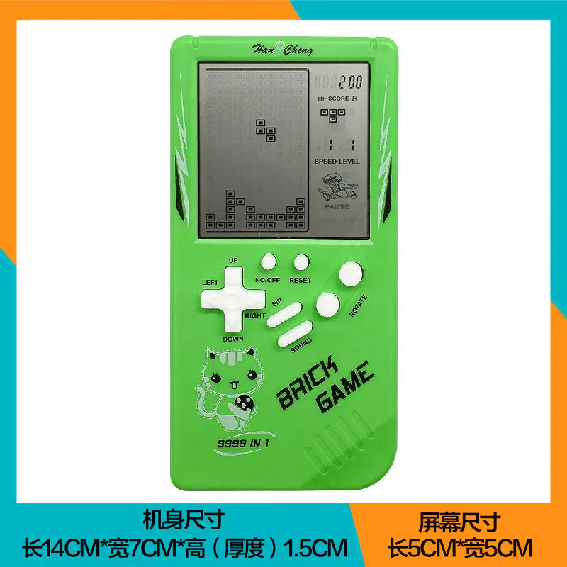 Classic Tetris Handheld Game Console for Kids