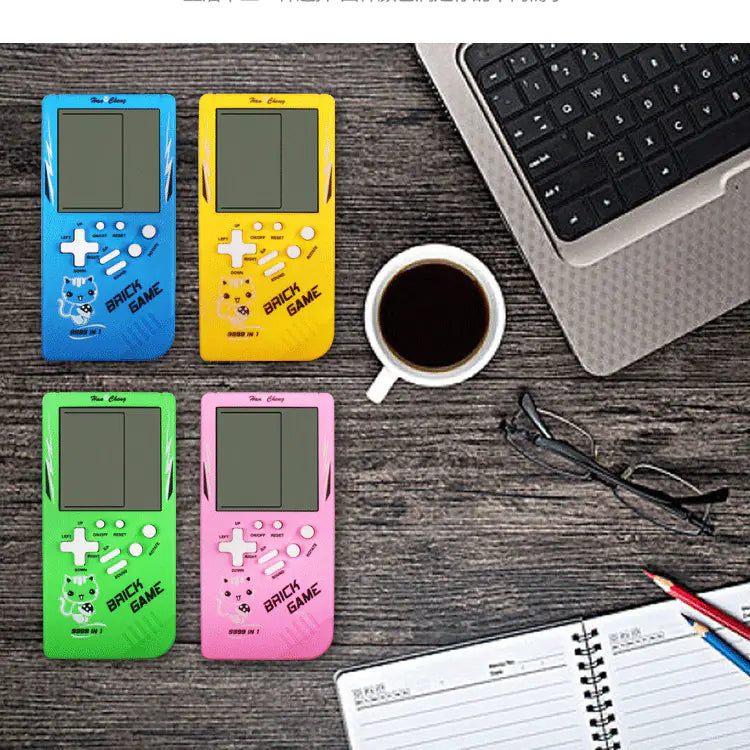 Classic Tetris Handheld Game Console for Kids